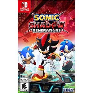 Sonic X Shadow Generations (Nintendo Switch) $17.15
