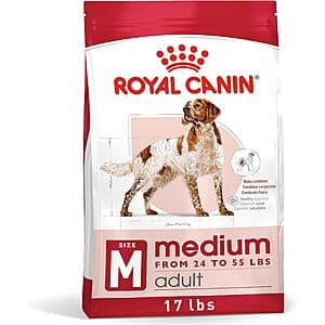 Royal Canin: 17-lbs Health Nutrition Medium Adult Dry Dog Food $37.20 & More w/ S&S