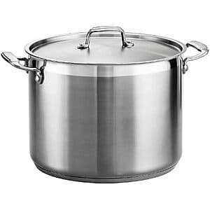 16-Qt Tramontina Gourmet Stainless Steel Stock Pot w/ Lid $55.95 + Free S&H