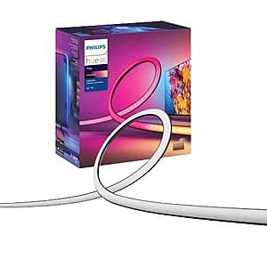 20% Off Philips Hue Products: Play Gradient Lightstrips: 75" $240, 65" $216, 55" $200 & More + Free Shipping