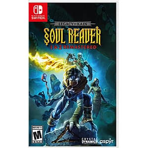 Legacy of Kain Soul Reaver 1&2 Remastered (Nintendo Switch) $15