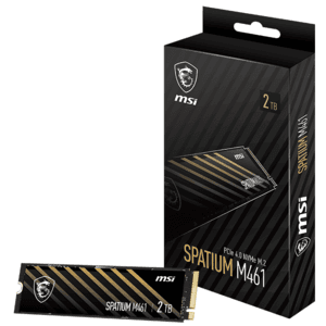 2TB MSI SPATIUM M461 M.2 2280 PCIe 4.0 NVMe QLC Solid State Drive $85 + Free Shipping