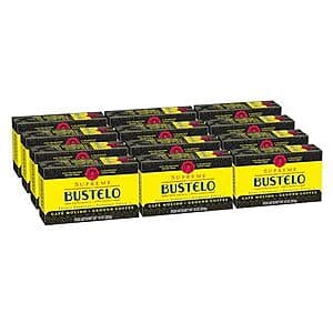 12-Pack 10oz Café Bustelo Supreme Espresso Style Dark Roast Ground Coffee Brick $36.20 w/ Subscribe & Save + Free Shipping