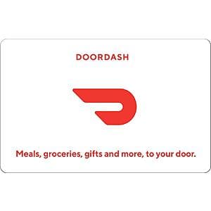 $100 DoorDash eGift Card (Email Delivery) $88