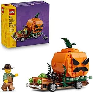 177-pc LEGO Jack-O'-Lantern Pickup Truck (40822) $12.75