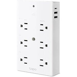 TP-Link Tapo P306 Smart Wi-Fi 9-in-1 Outlet Extender + 25% Back w/ Prime Card $30