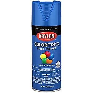 12-Oz Krylon COLORmaxx Spray Paint (Various) from $3.30