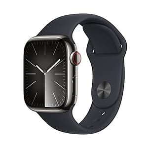Certified Preowned: Apple Watch Series 9 GPS + Cellular Smartwatch from $229 + Free S&H w/ Amazon Prime