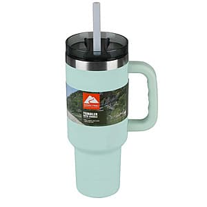 40-oz Ozark Trail Vacuum Insulated Stainless Steel Tumbler (Mint Green) $12.95