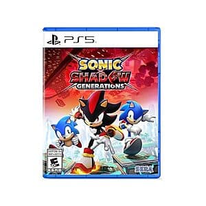 Sonic X Shadow Generations (PS5) $23 + Free S/H for Prime Members