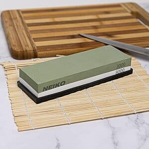 Neiko 3000/8000 Grit Coarse Knife Sharpener Whetstone (2-Side) $12.40
