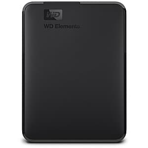 5TB WD Elements USB 3.0 Portable External Hard Drive $104 + Free Shipping