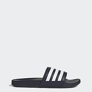 adidas Men's Adilette Comfort Slides (Legend Ink / Cloud White) $14 + Free S&H