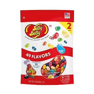 32-oz Jelly Belly 49-Assorted Jelly Bean Flavors + $2 Walmart Cash $11.95 + Free Store Pickup