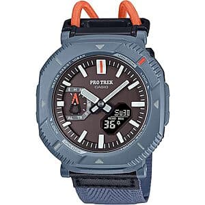 Casio Pro Trek Series 46mm Tough Solar Digital Bluetooth Watch $115.20 + Free S&H
