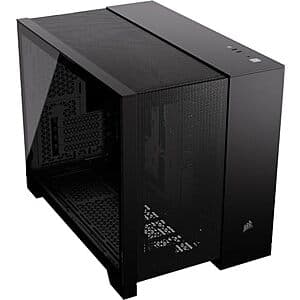 CORSAIR 2500D AIRFLOW Small-Tower mATX Dual Chamber PC Case (Black) $62.80 + Free Shipping