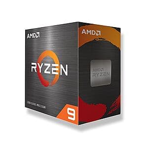 AMD Ryzen 9 5900XT 3.3 GHz 16-Core AM4 Desktop Processor $226.65 + Free S&H