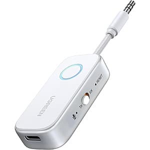 Prime Members: UGREEN Airplane Bluetooth 6.0 Transmitter Receiver $16.80 & More