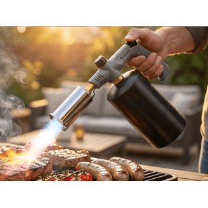 IgnitChef Propane Adjustable Flame Torch for BBQ & Camping $11.50