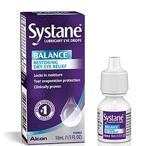 Select Accounts: 10-ml Systane Balance Lubricant Eye Drops $8.40 w/ S&S