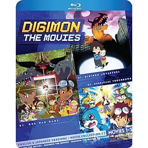 Digimon The Movies 1-3 Collection (Blu-ray) $19.15