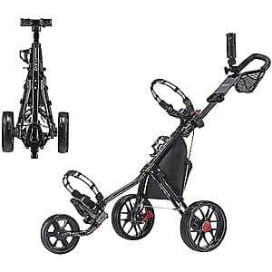 Caddytek CaddyLite 11.5 V3 3-Wheel Foldable Golf Push Cart (Black) $71.70 + Free Shipping