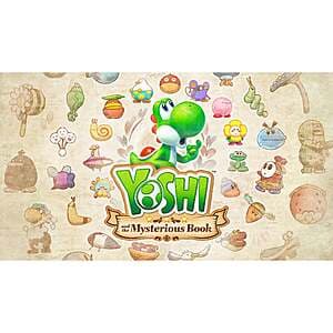 Costco Members: Yoshi and the Mysterious Book (Switch 2 Digital Code) $53