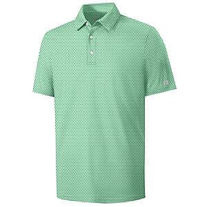 ZITY Men's Short Sleeve Print Moisture-Wicking Golf Polo Shirt (Various) $10