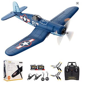 500mm Volantexrc F4U Corsair Brushless RC Plane: 3-Battery $131.30, 2-Battery $112.20 + Free Shipping