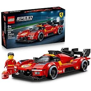 329-Pc. LEGO Speed Champions Ferrari 499P Set + $4.25 Walmart Cash $27 + Free Pickup