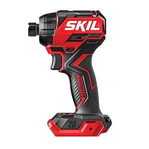SKIL PWRCORE 20 20V Brushless Compact Hex 1/4" Impact Driver (Tool Only) $26.30