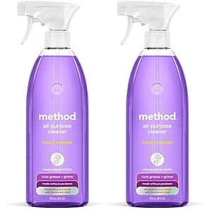 2-Pk 28-Oz Method All-Purpose Cleaner Spray (French Lavender) $5.05 w/ S&S