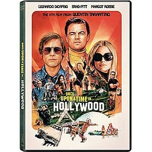 Once Upon a Time in Hollywood (DVD + Digital SD) $5