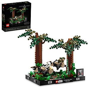 608-Piece LEGO Star Wars Endor Speeder Chase Diorama Building Set (75353) $68 + Free Shipping