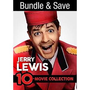 10-Film Jerry Lewis Collection (Digital HD Films) $13