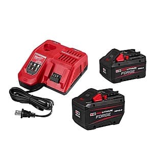 Milwaukee M18 18V REDLITHIUM FORGE XC 8.0Ah & HD 12.0Ah Battery Pack w/ Charger $259 + Free Shipping