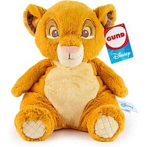 12.5″ GUND Disney Official The Lion King Simba Oh So Snuggly Plush $10