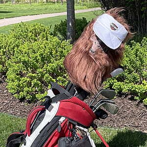 Jack Links Sasquatch Golf Driver Headcover $10