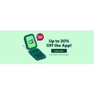 Woot! App Offer: Additional Sitewide Savings (Up to $40 Off) 20% Off + Free S/H w/ Prime
