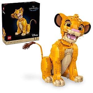 1445-Piece LEGO Disney Young Simba the Lion King Fan Disney Collection Building Set $68.80 + Free Shipping