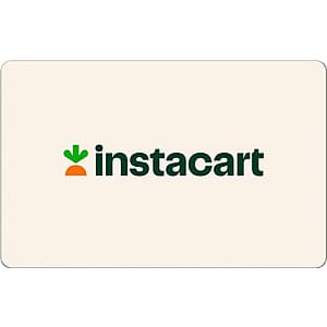 $100 Instacart eGift Card (Email Delivery) $85