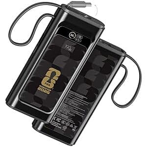 20000mAh Wagon International 3-Port up to 190W Power Bank $40 + Free S&H