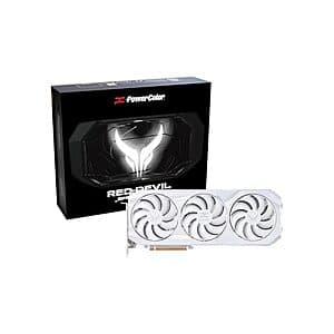 PowerColor Red Devil Spectral White Radeon RX 9070 XT 16GB Graphics Card $650 + Free S/H w/ Prime