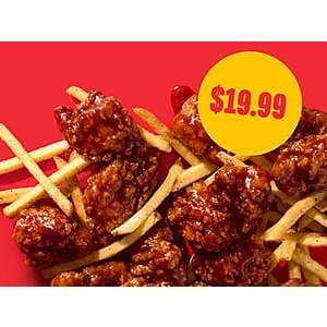 Buffalo Wild Wings: All You Can Eat Boneless or Traditional Wings + Fries $20 to $25 (Dine-In; Every Mon-Thurs Only)