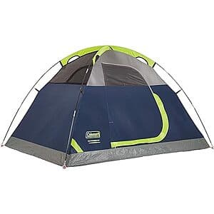 Coleman 2-Person Sundome Camping Tent with Rainfly $35 + Free S/H for Prime Members