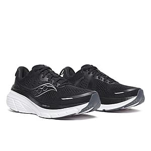 Men's Saucony Guide 18 Road Running Shoes (Black/White or Flint/Navy) $74.85 + Free S&H