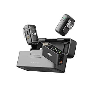 DJI Mic 2 Wireless Lavalier Microphone Kit (2 TX + 1 RX + Charging Case) $219 + Free Shipping
