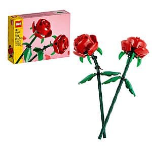 120-Piece Lego Botanical Roses Building Set $9.90