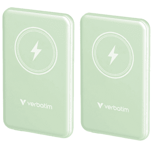 2-Pack Verbatim Charge 'n' Go 5000 mAh Magnetic Wireless Power Bank (Various) $18 + Free Shipping