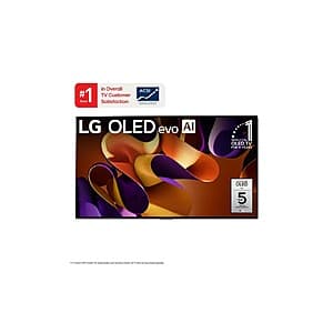 LG Members (Employer Perks): 77" LG OLED77G4WUA G4 Series OLED evo Smart TV $2700 + Free Shipping & Wall Mounting